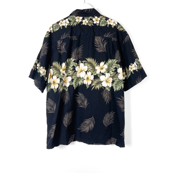 Cotton Hawaiian Vacation Button Down Shirt 2XL - Picture 3 of 6